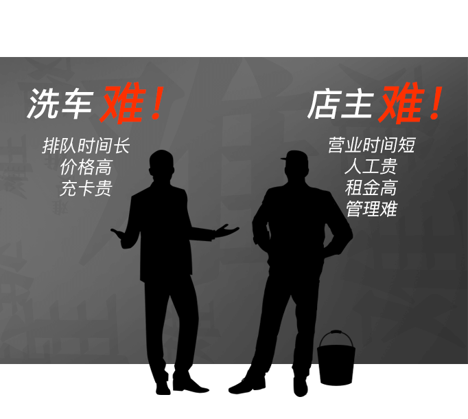 中国传统洗车行业痛点